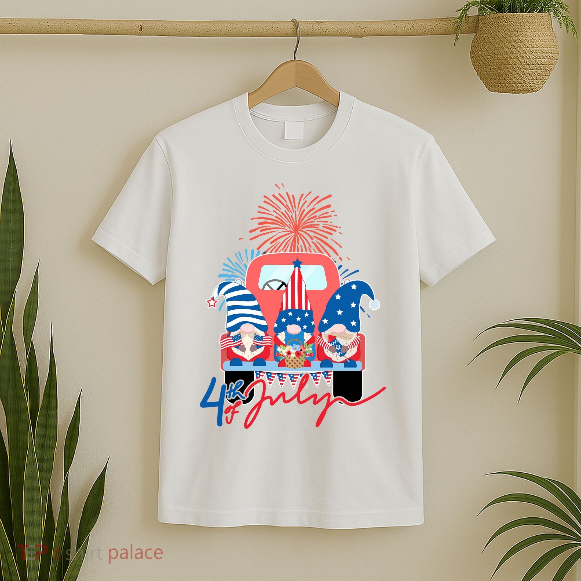 4th Of July Gnome Celebration T-Shirt