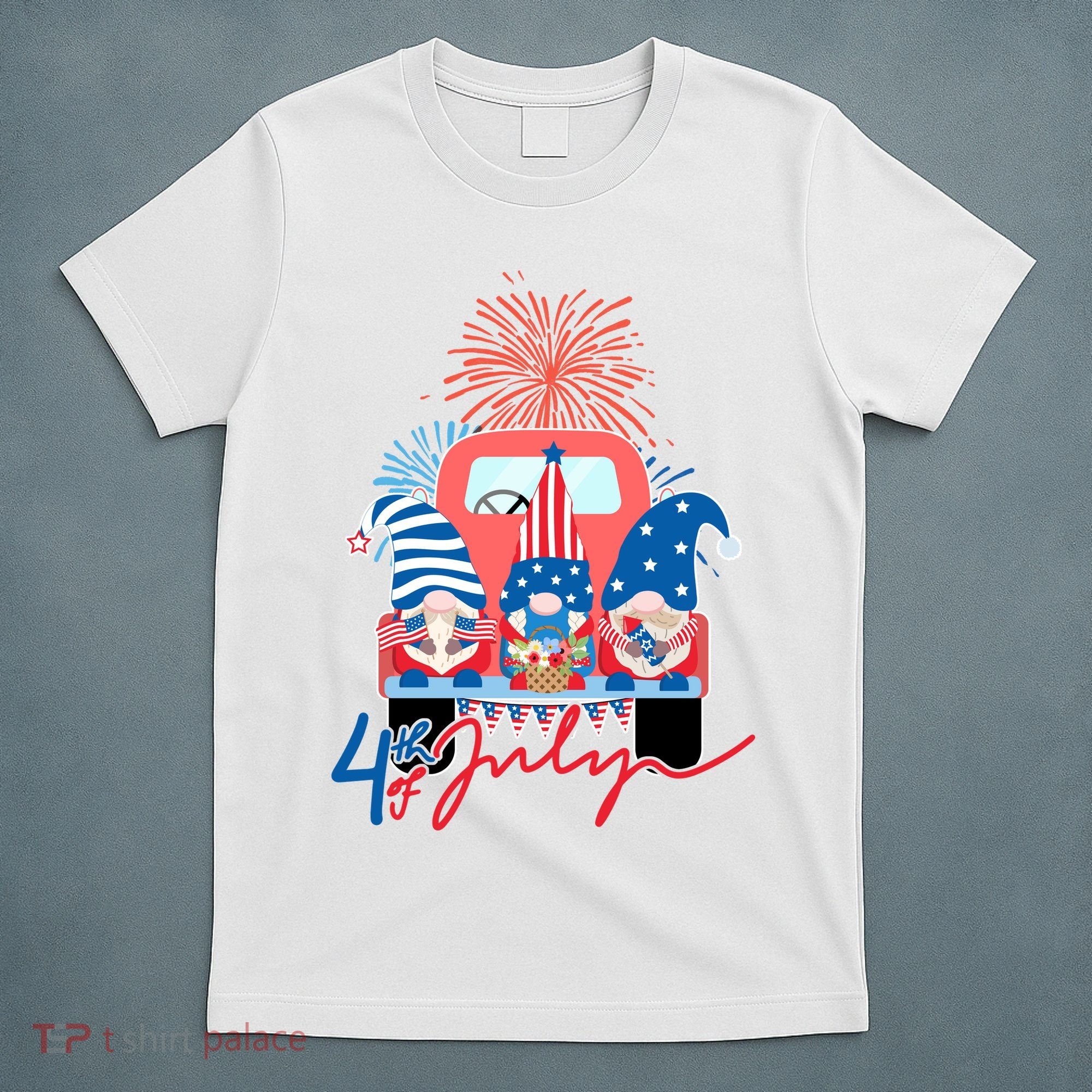 4th Of July Gnome Celebration T-Shirt