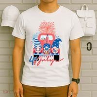 4th Of July Gnome Celebration T-Shirt thumb 6