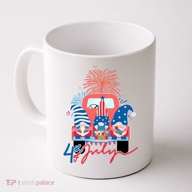 4th Of July Gnome Celebration Coffee Mug