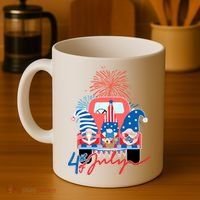 4th Of July Gnome Celebration Coffee Mug thumb 4