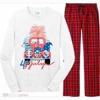 4th Of July Gnome Celebration Long Sleeve Pajama Set thumb 0