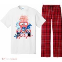 4th Of July Gnome Celebration Pajama Set thumb 0