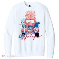4th Of July Gnome Celebration V.I.T. Fleece Crew Sweatshirt thumb 0