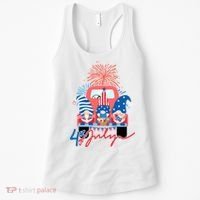 4th Of July Gnome Celebration Women's Tank Top thumb 0
