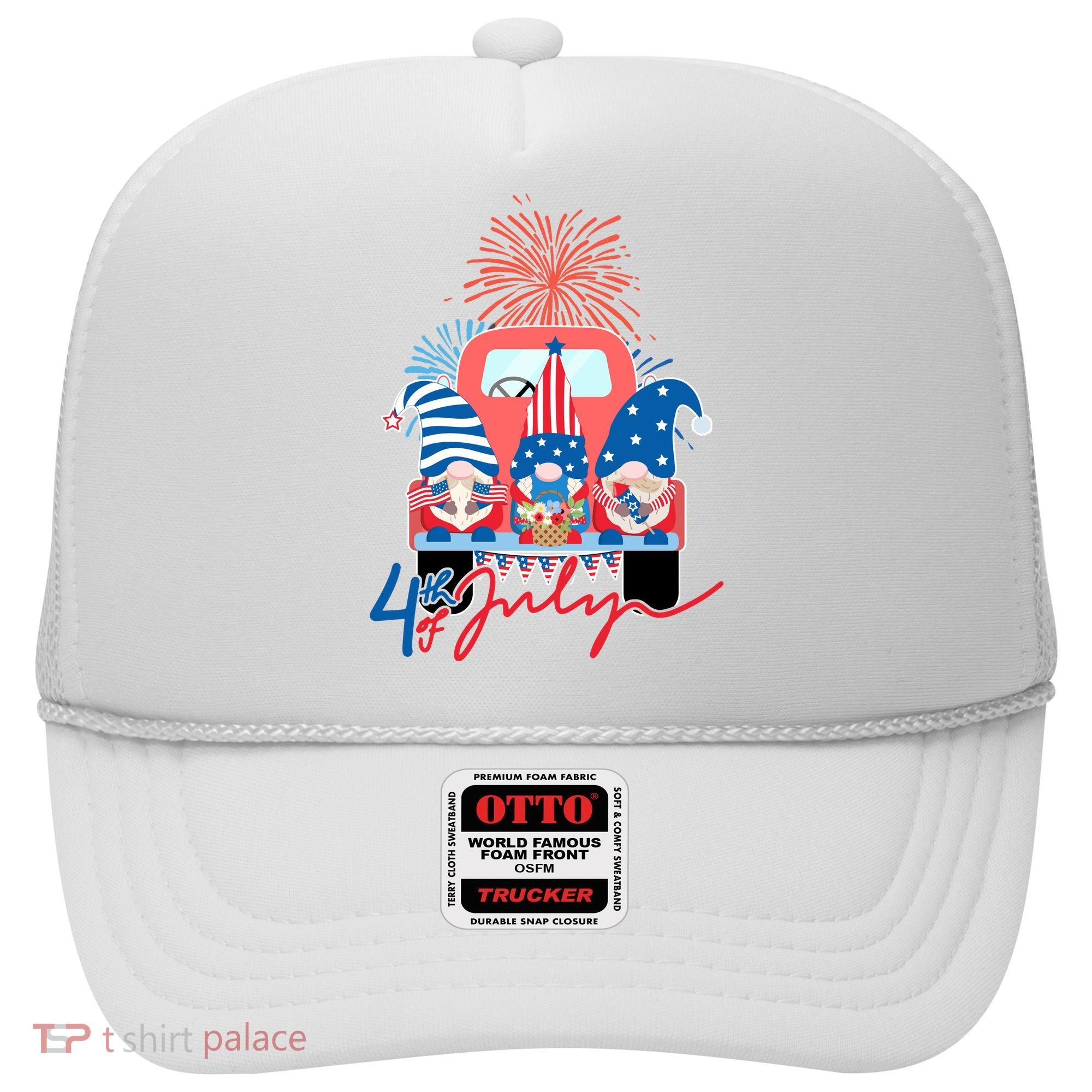 4th Of July Gnome Celebration Hat