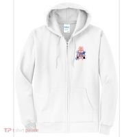 4th Of July Gnome Celebration Full Zip Hoodie thumb 0