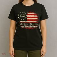 4th Of July Usa Flag American T-Shirt thumb 4