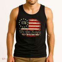 4th Of July Usa Flag American Tank Top thumb 3