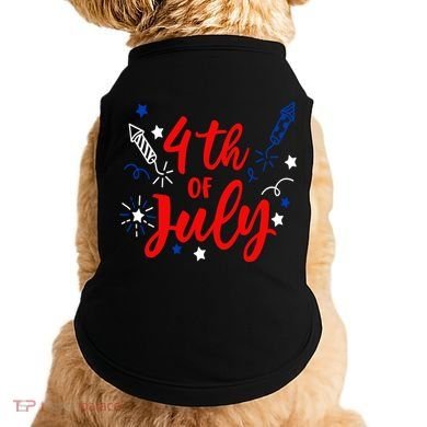 4th Of July Independence Day Celebration Doggie Tank