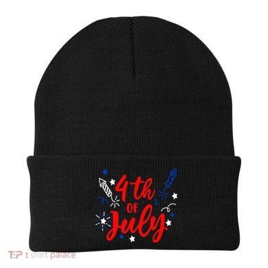 4th Of July Independence Day Celebration Beanie