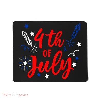 4th Of July Independence Day Celebration Mousepad