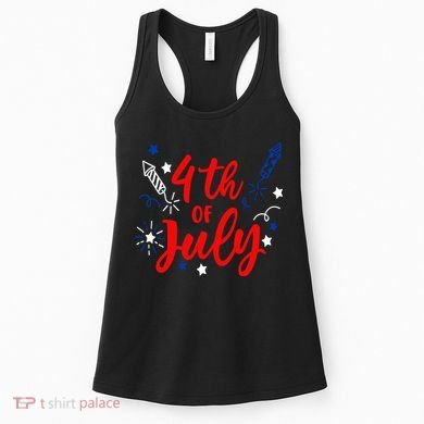 4th Of July Independence Day Celebration Women's Tank Top