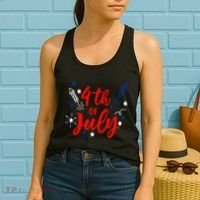 4th Of July Independence Day Celebration Women's Tank Top thumb 2