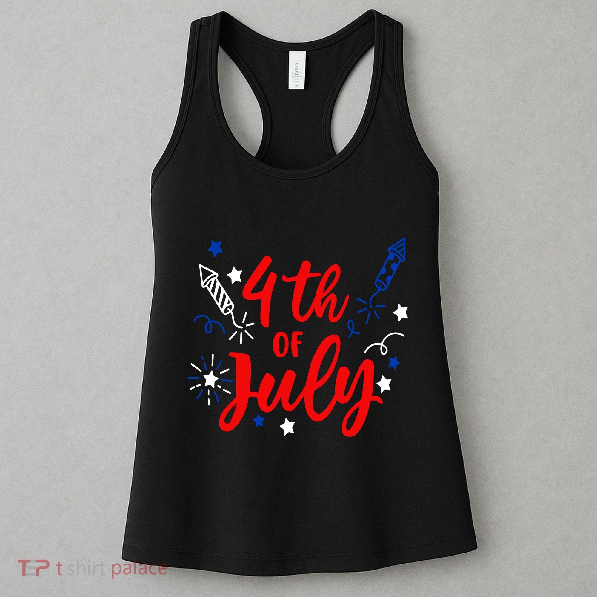 4th Of July Independence Day Celebration Women's Tank Top