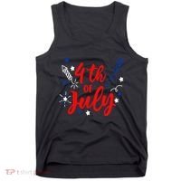 4th Of July Independence Day Celebration Tank Top thumb 0