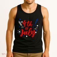 4th Of July Independence Day Celebration Tank Top thumb 3
