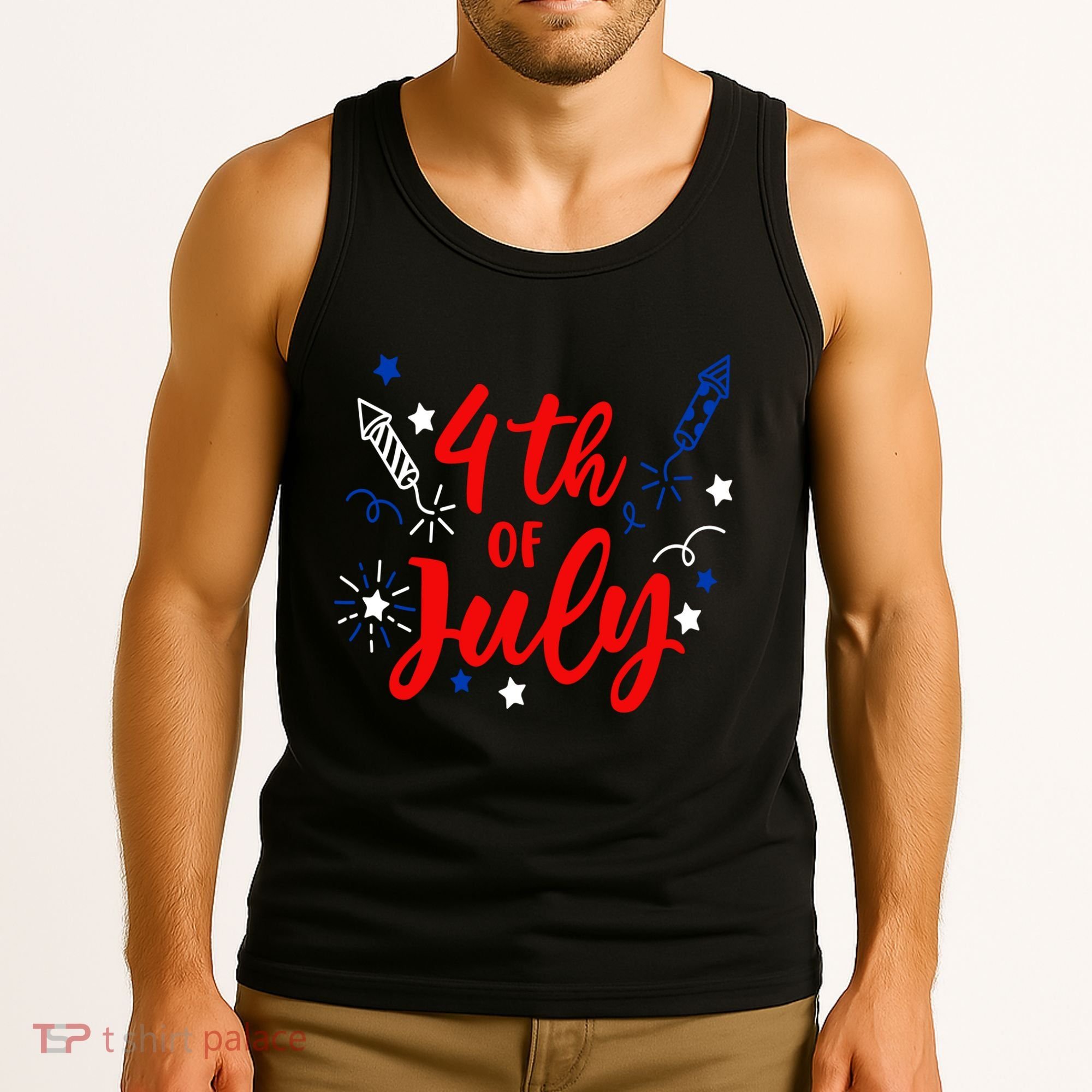 4th Of July Independence Day Celebration Tank Top