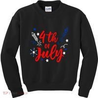4th Of July Independence Day Celebration Kids Sweatshirt thumb 0