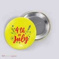 4th Of July Independence Day Celebration Button thumb 0