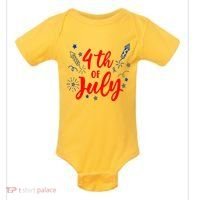 4th Of July Independence Day Celebration Baby Bodysuit thumb 0