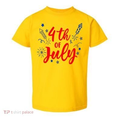 4th Of July Independence Day Celebration Toddler T-Shirt