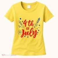 4th Of July Independence Day Celebration Women's T-Shirt thumb 0