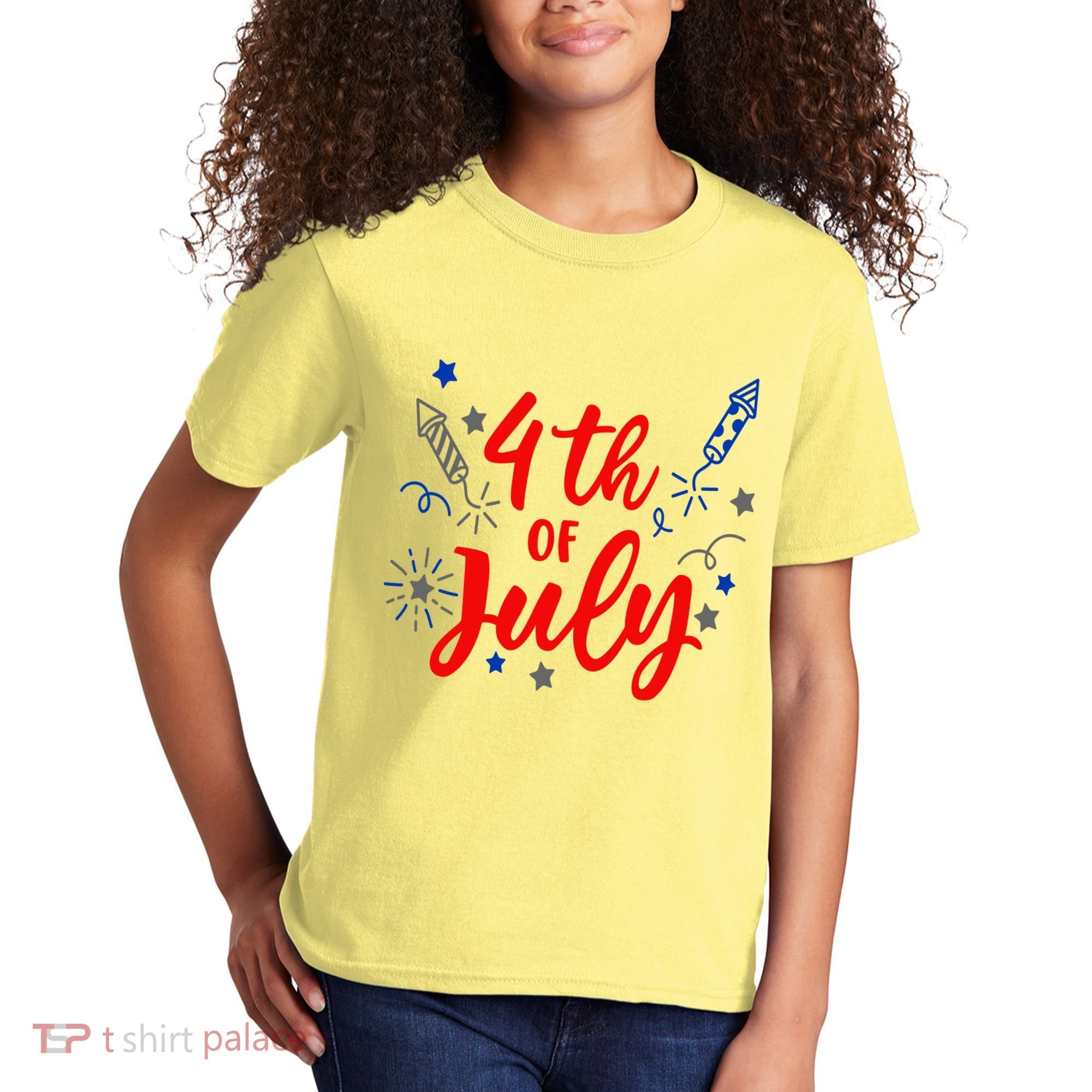 4th Of July Independence Day Celebration Kids T-Shirt