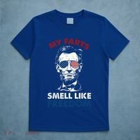 4th Of July My Farts Smell Like Freedom Abraham Lincoln T-Shirt thumb 5