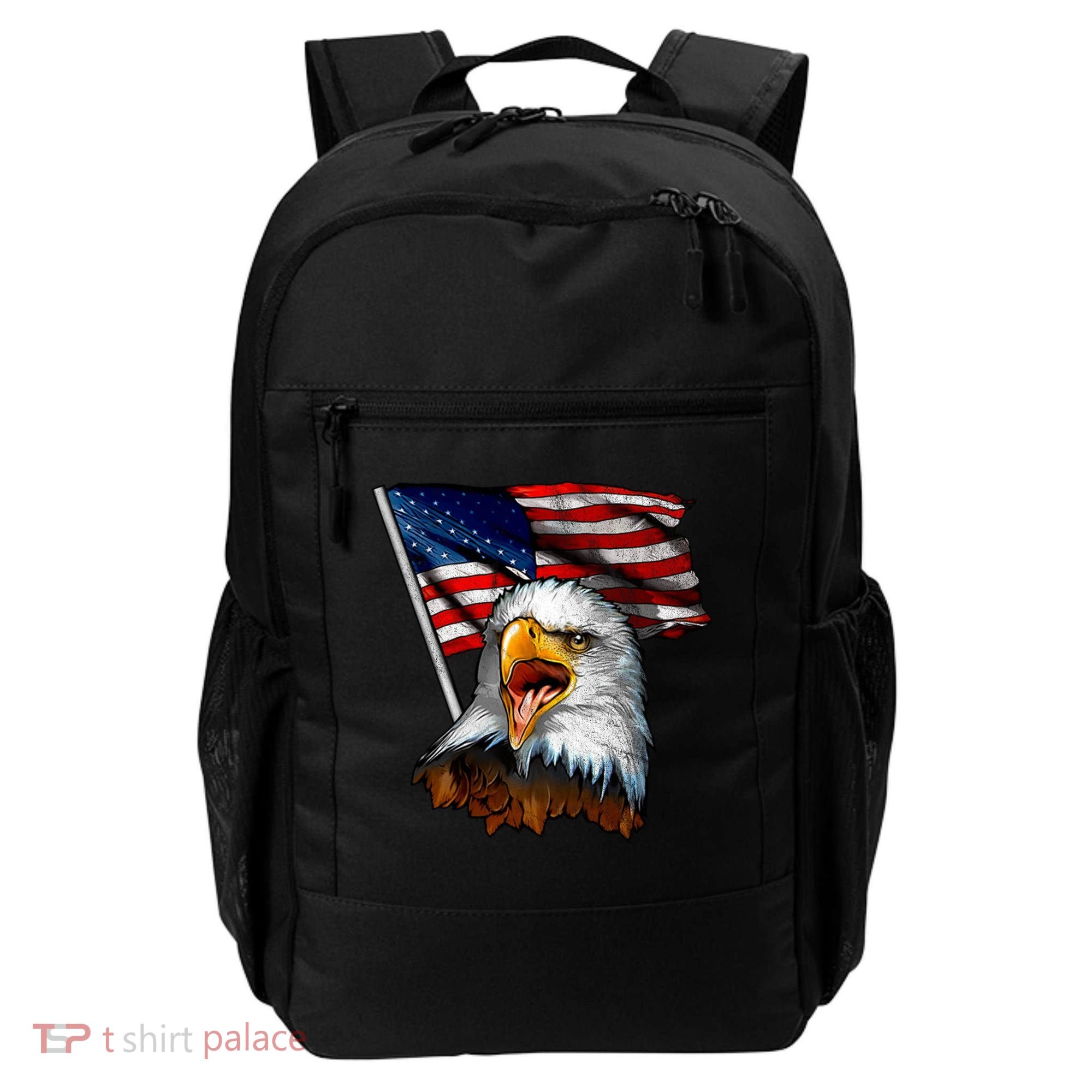 4th Of July Eagle American Flag Backpack