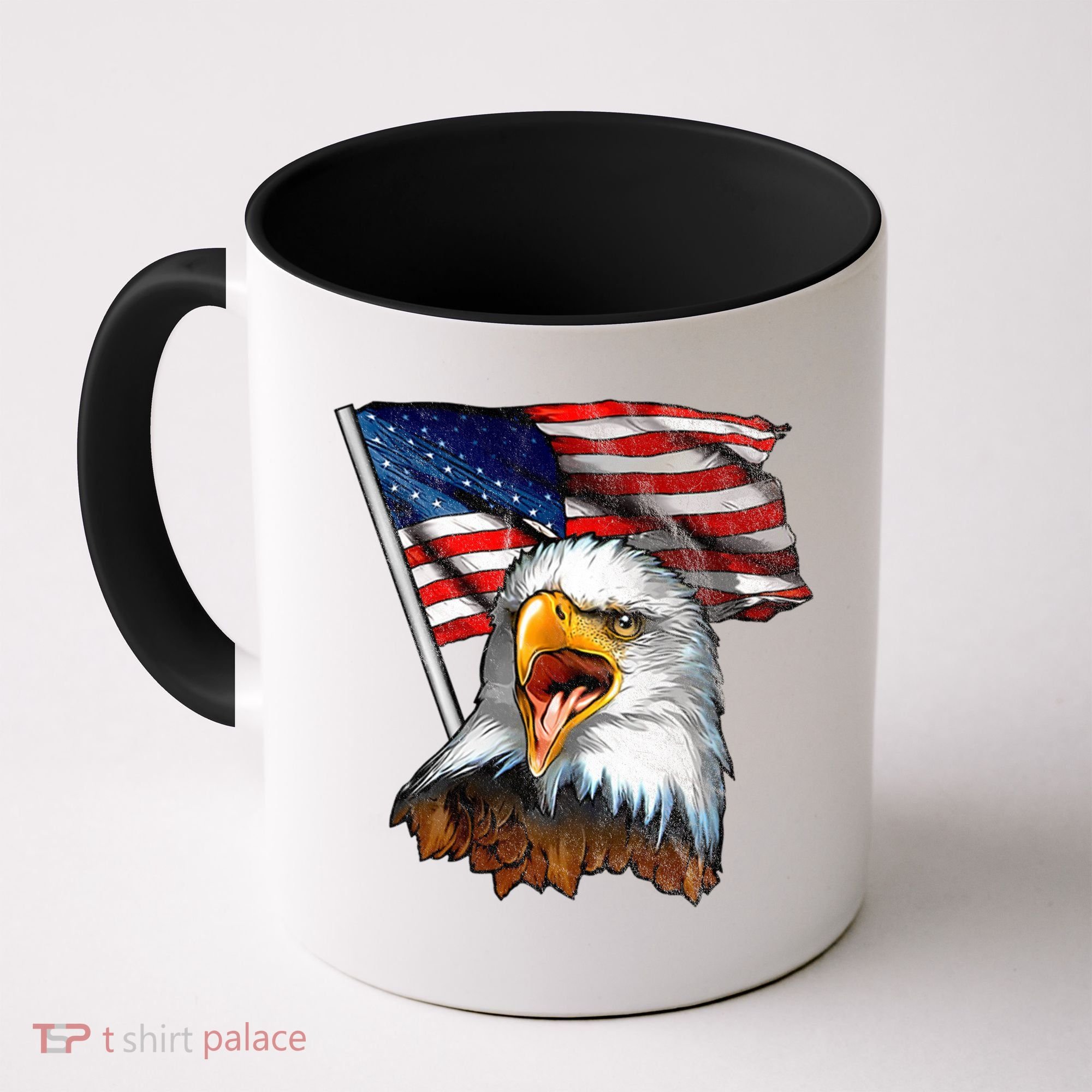 4th Of July Eagle American Flag Coffee Mug
