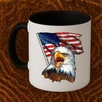 4th Of July Eagle American Flag Coffee Mug thumb 2