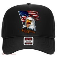 4th Of July Eagle American Flag Hat thumb 0
