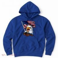 4th Of July Eagle American Flag Hoodie thumb 0