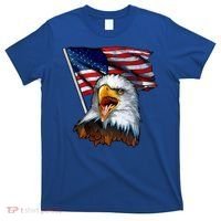 4th Of July Eagle American Flag T-Shirt thumb 0