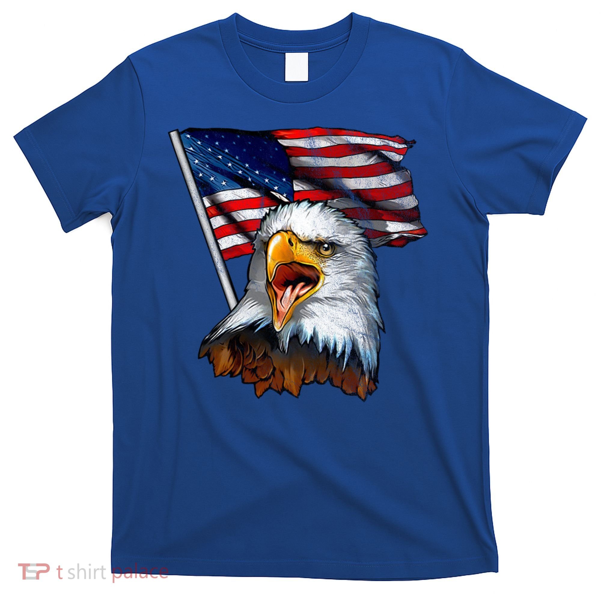 4th Of July Eagle American Flag T-Shirt