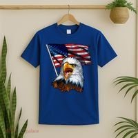 4th Of July Eagle American Flag T-Shirt thumb 2