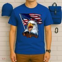 4th Of July Eagle American Flag T-Shirt thumb 6
