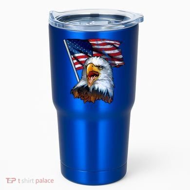 4th Of July Eagle American Flag Tumbler