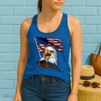 4th Of July Eagle American Flag Women's Tank Top thumb 2