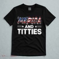 4th of July Merica and Titties T-Shirt thumb 5
