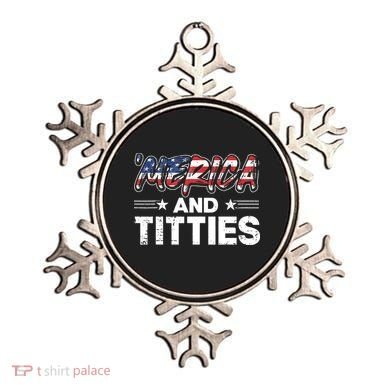 4th of July Merica and Titties Ornament
