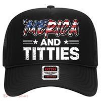 4th of July Merica and Titties Hat thumb 0