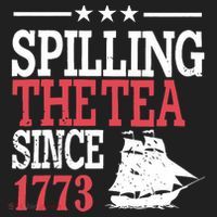 4th Of July Spilling The Tea Since 1773 Hat thumb 2