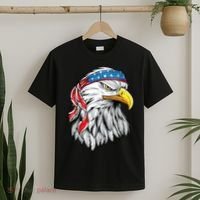 4th Of July Patriotic Eagle American Flag T-Shirt thumb 2
