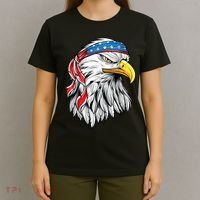 4th Of July Patriotic Eagle American Flag T-Shirt thumb 4