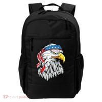 4th Of July Patriotic Eagle American Flag Backpack thumb 0