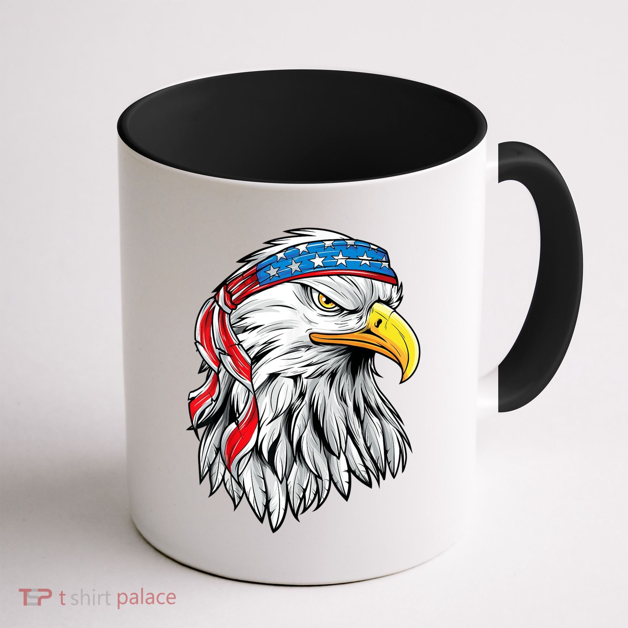 4th Of July Patriotic Eagle American Flag Coffee Mug