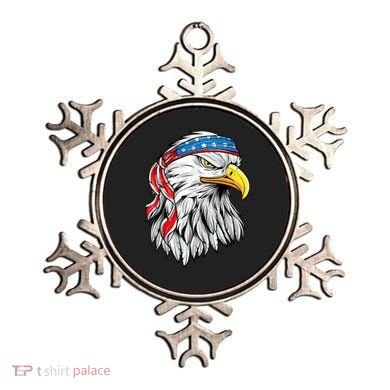 4th Of July Patriotic Eagle American Flag Ornament