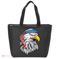 4th Of July Patriotic Eagle American Flag Tote Bag thumb 0